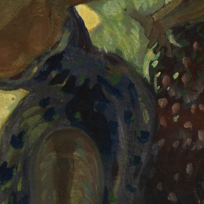 Donne Negre Danzanti Leo Putz lpz55 quadro stampato su tela