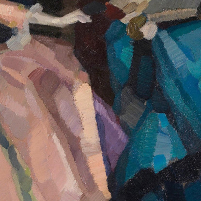 Bambola Bianca Leo Putz lpz61 quadro stampato su tela