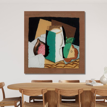 Vetro E Frutta Vetro E Frutta Louis Marcoussis lmr8 quadro stampato su tela
