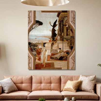 Teatro In Taormina Gustav Klimt kg68 quadro stampato su tela