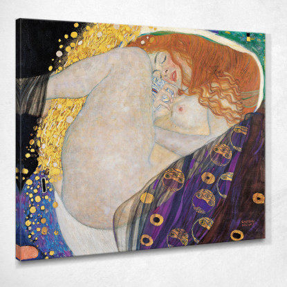 Titolo Danae Gustav Klimt kg69 quadro stampato su tela