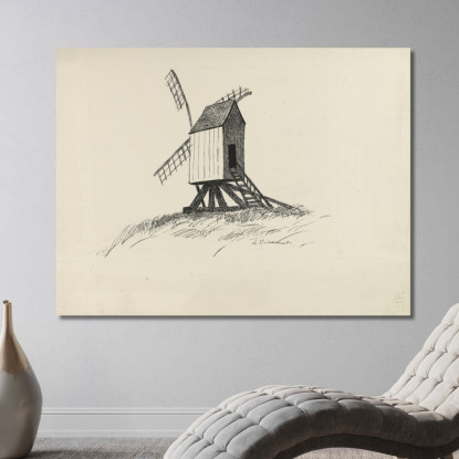 Quando Nanette Si Perse 6 Léon Spilliaert lsp4 quadro stampato su tela