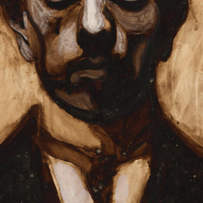 Autoritratto Léon Spilliaert lsp11 quadro stampato su tela