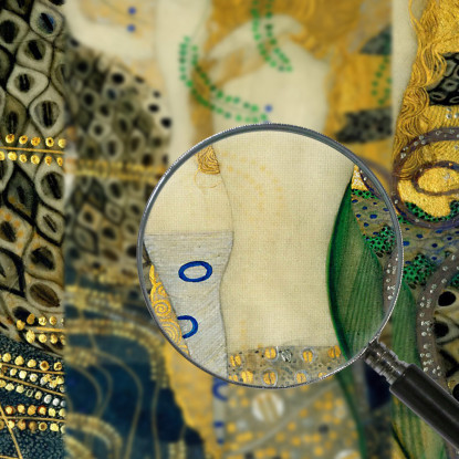 Serpenti D'Acqua I Gustav Klimt kg72 quadro stampato su tela