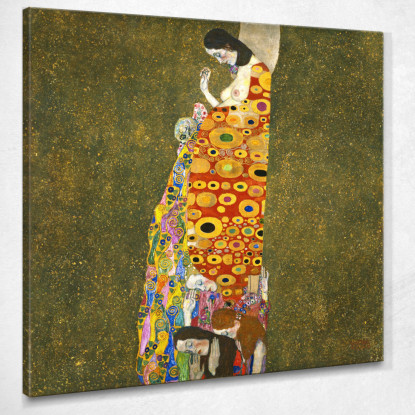 La Speranza Ii Gustav Klimt kg75 quadro stampato su tela