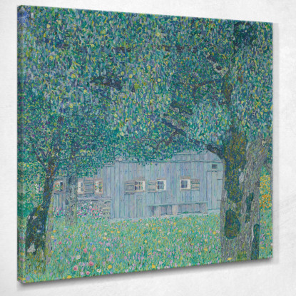 Fattoria A Buchberg Fattoria Dell'Alta Austria Gustav Klimt kg82 quadro stampato su tela