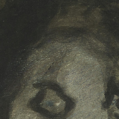 Autoritratto Con Specchio Léon Spilliaert lsp114 quadro stampato su tela