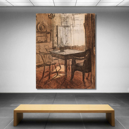 Interno Magnus Enckell mek27 quadro stampato su tela