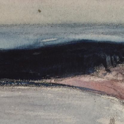 Vista Sul Mare E Progetto Di Lahti Puokama Magnus Enckell mek42 quadro stampato su tela