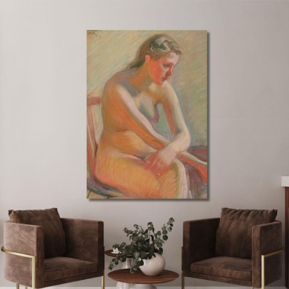Nudo Magnus Enckell mek46 quadro stampato su tela