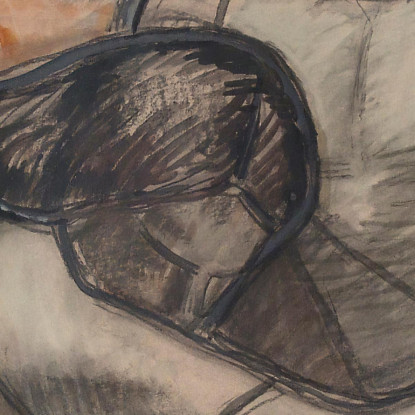 Purgatorio Magnus Enckell mek56 quadro stampato su tela