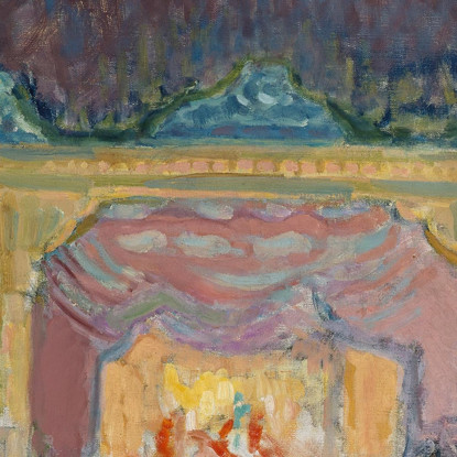 Il Teatro Di Varietà A Parigi Magnus Enckell mek77 quadro stampato su tela