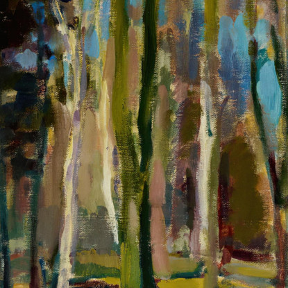 Vista Da Kaivopuisto Magnus Enckell mek80 quadro stampato su tela