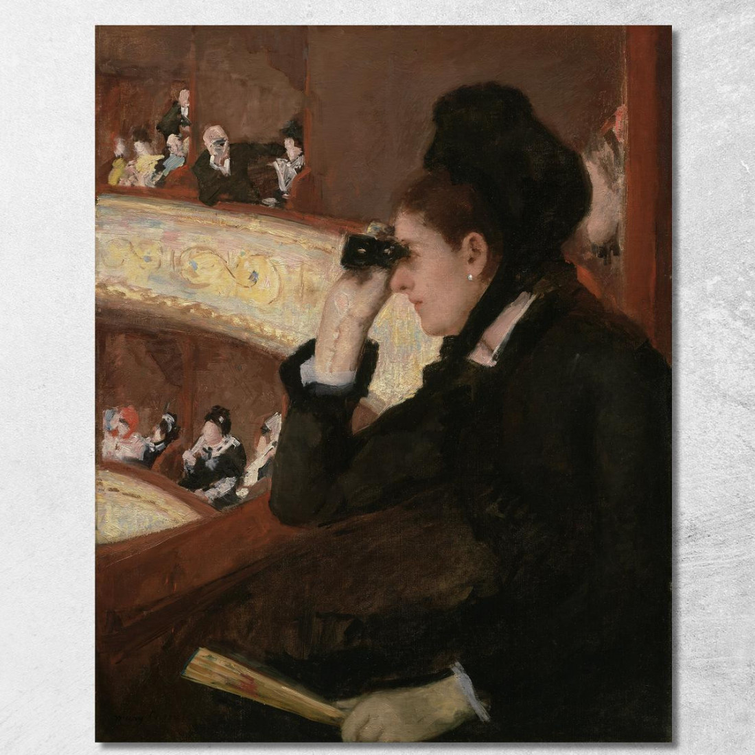 Nella Loggia Mary Cassatt mcs23 quadro stampato su tela
