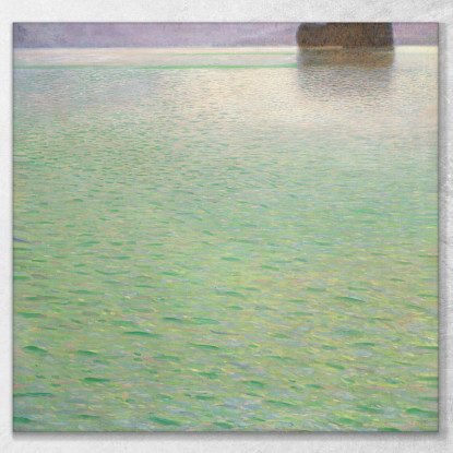 Isola Nell'Attersee Isola Nell'Attersee Gustav Klimt kg99 quadro stampato su tela