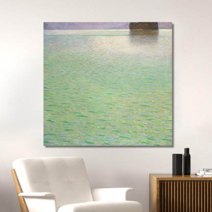 Isola Nell'Attersee Isola Nell'Attersee Gustav Klimt kg99 quadro stampato su tela