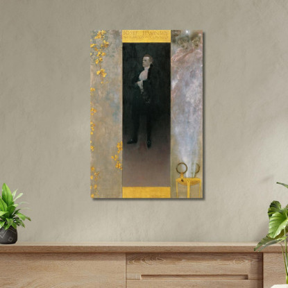 Josef Lewinsky Come Carlos In Clavigo Gustav Klimt kg100 quadro stampato su tela