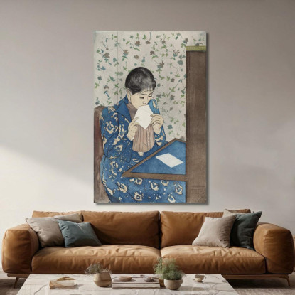 La Lettera Mary Cassatt mcs57 quadro stampato su tela