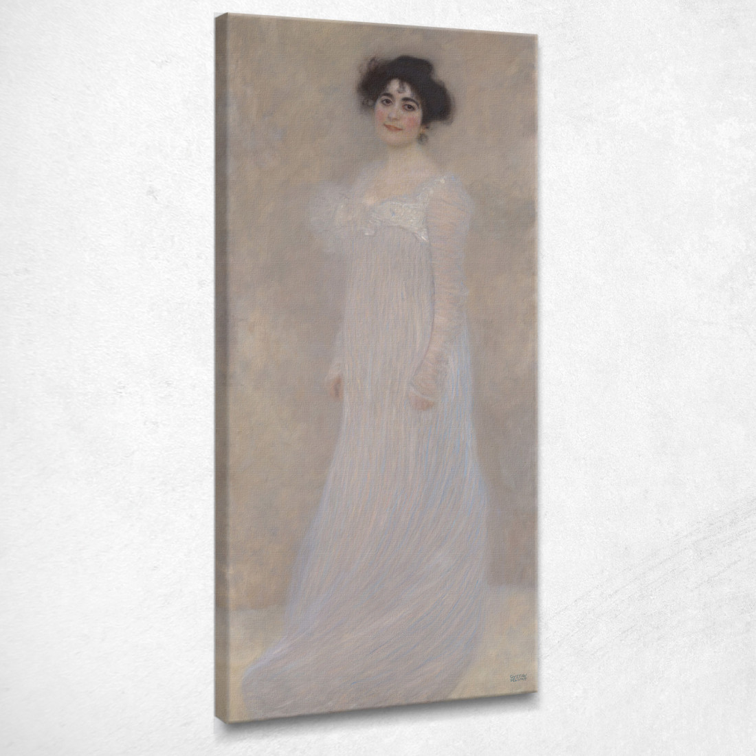 Serena Pulitzer Lederer 1867 1943 Gustav Klimt kg132 quadro stampato su tela