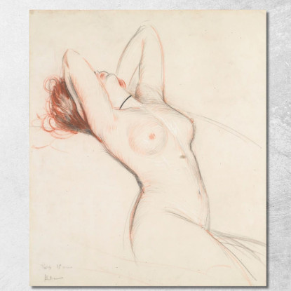 Non Paul César Helleu pch29 quadro stampato su tela