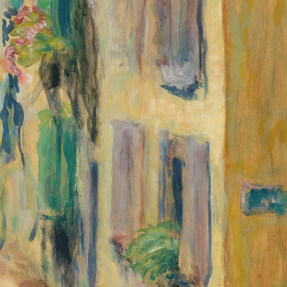 La Strada Con Le Persiane Verdi Pierre Bonnard pbn26 quadro stampato su tela