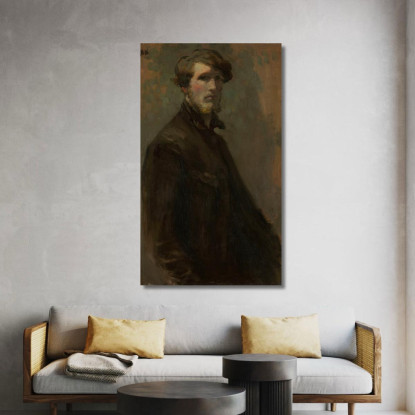 Autoritratto Rik Wouters rwo29 quadro stampato su tela