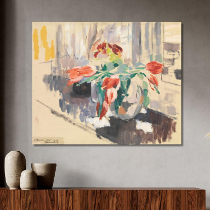 Tulipani Rik Wouters rwo35 quadro stampato su tela