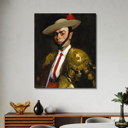 Calero Antonio Baños Robert Henri rhn7 quadro stampato su tela