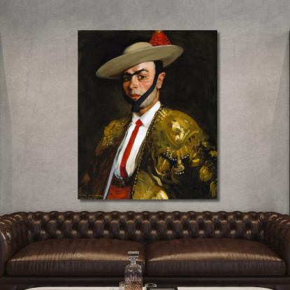 Calero Antonio Baños Robert Henri rhn7 quadro stampato su tela