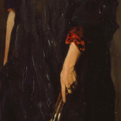 La Studentessa D'Arte Signorina Josephine Nivison Robert Henri rhn66 quadro stampato su tela