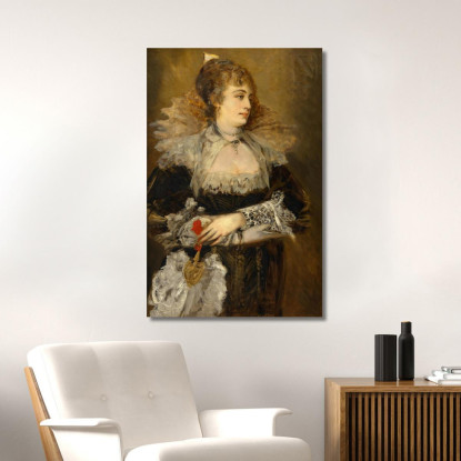 Hanna Klinkosch Hans Makart hmk27 quadro stampato su tela