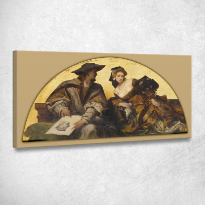 Hans Holbein Il Giovane Hans Makart hmk28 quadro stampato su tela