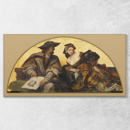 Hans Holbein Il Giovane Hans Makart hmk28 quadro stampato su tela