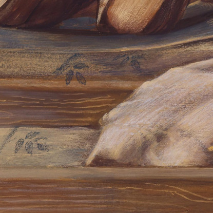 Studio Della Serie Briar Rose Per Il Garden Court '2 Sir Edward Coley Burne-Jones ecb74 quadro stampato su tela