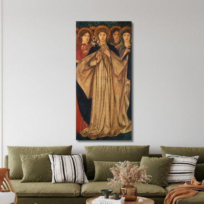 Le Tre Marie Sir Edward Coley Burne-Jones ecb99 quadro stampato su tela