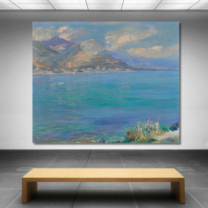 Bellavista Sir John Lavery sjl11 quadro stampato su tela