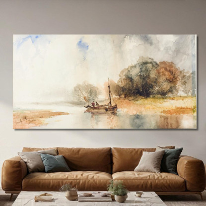 Beverly N.J. Thomas Moran tmr12 quadro stampato su tela