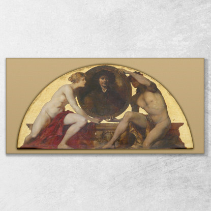 Rembrandt Harmenszoon Van Rijn Hans Makart hmk54 quadro stampato su tela