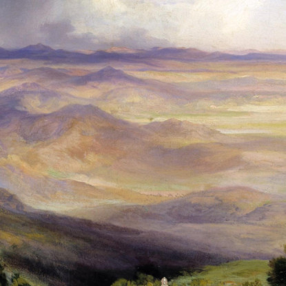 Valle Di Cuernavaca Thomas Moran tmr82 quadro stampato su tela