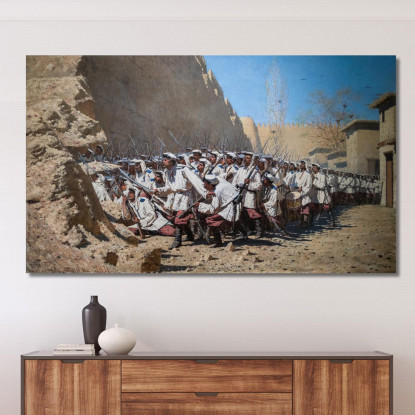 Lasciateli Entrare! Vasily Vereshchagin vvr30 quadro stampato su tela