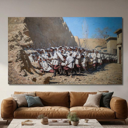 Lasciateli Entrare! Vasily Vereshchagin vvr30 quadro stampato su tela