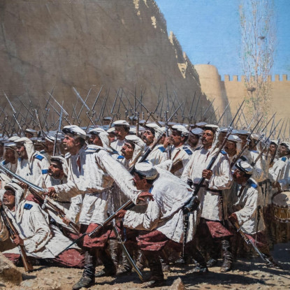 Lasciateli Entrare! Vasily Vereshchagin vvr30 quadro stampato su tela