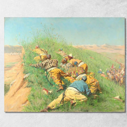 Spiare Vasily Vereshchagin vvr50 quadro stampato su tela