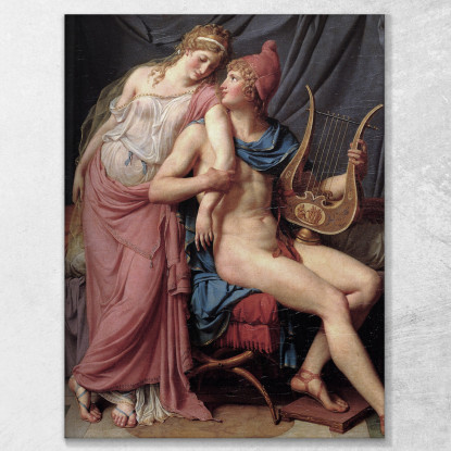 Helene Parigi David Jacques Louis David jld11 quadro stampato su tela