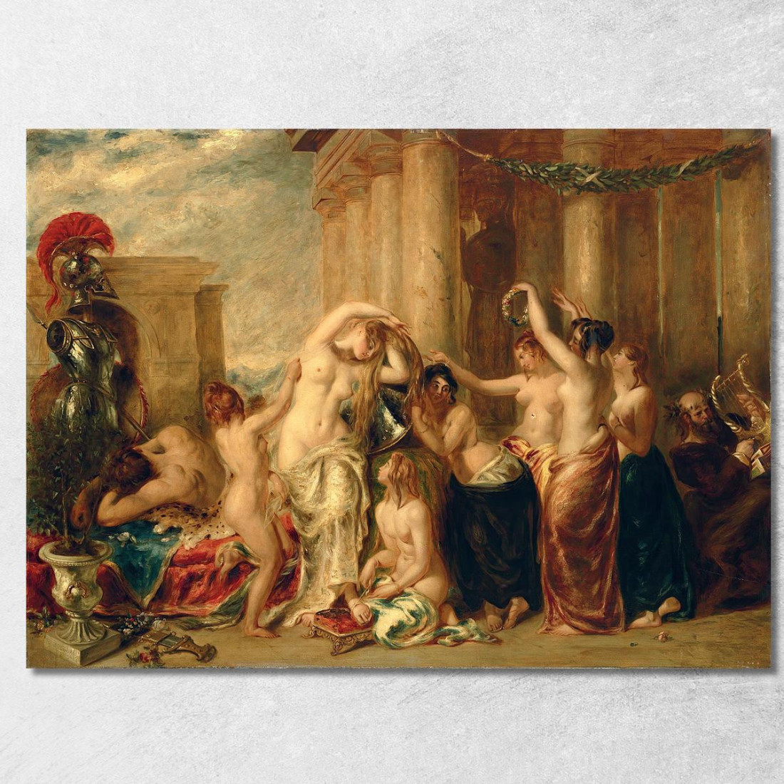 Venere E I Suoi Satelliti William Etty wet45 quadro stampato su tela