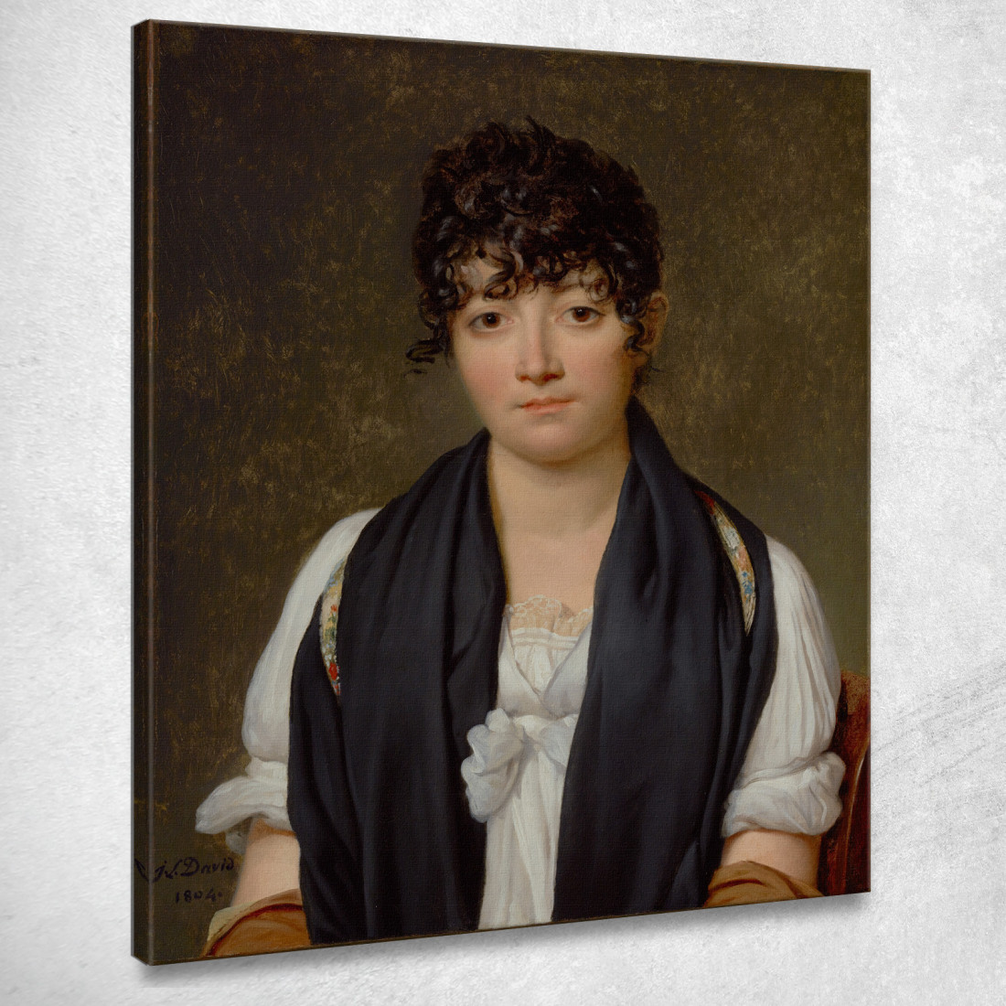 Ritratto Di Suzanne Le Peletier De Saint Fargeau Jacques Louis David jld27 quadro stampato su tela