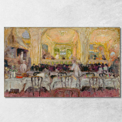 Caffè Wepler Édouard Vuillard evu16 quadro stampato su tela