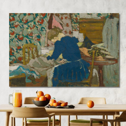 Interno Édouard Vuillard evu37 quadro stampato su tela