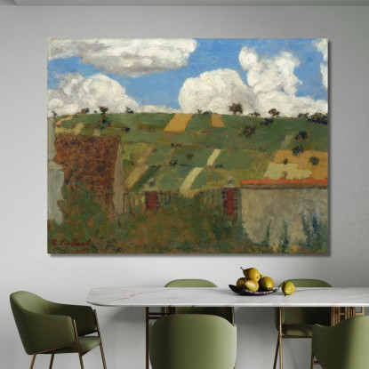 Paesaggio Dell'Ile-De-France Édouard Vuillard evu60 quadro stampato su tela