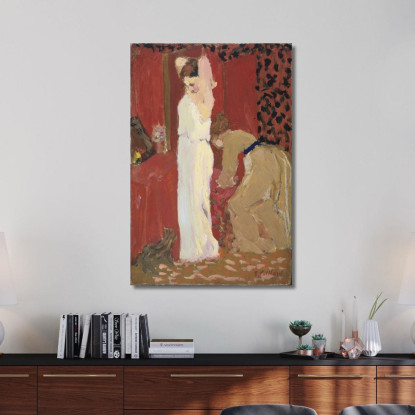 Il Tentativo Édouard Vuillard evu94 quadro stampato su tela
